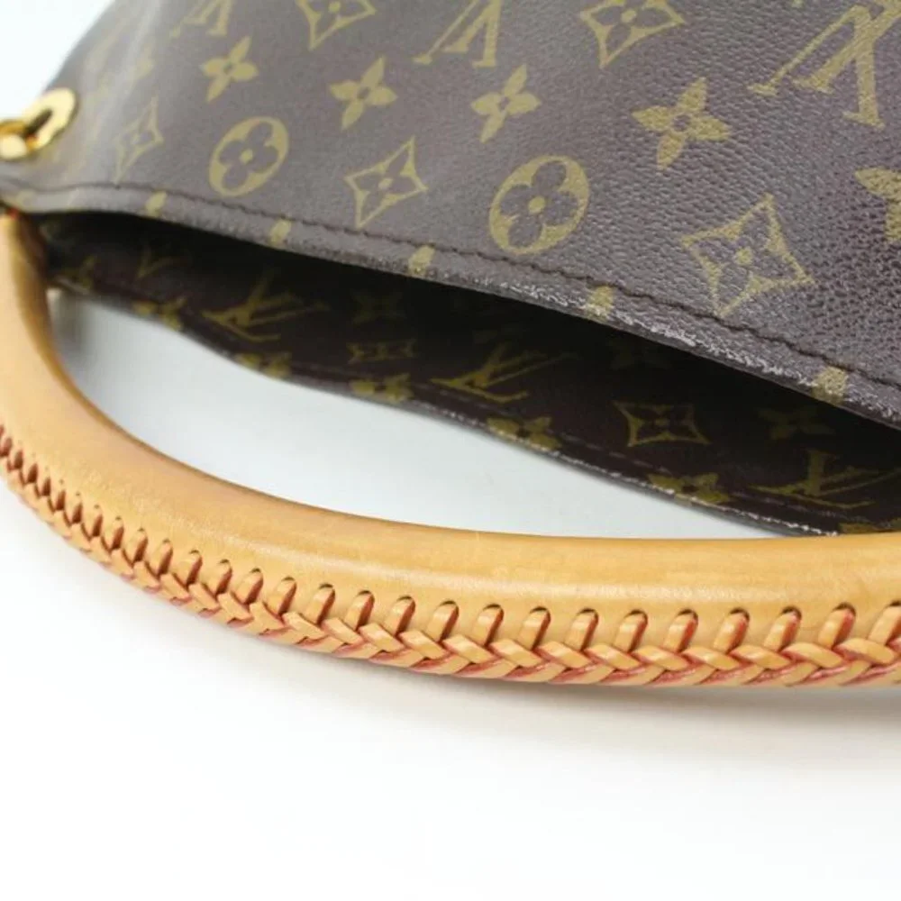 Louis Vuitton Monogram Artsy MM Hobo Braided Handle 96lk33s